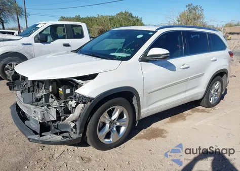 2017 Toyota Highlander Limited из США, поврежденный, VIN 5TDDZRFH4HS406526